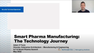 Smart Pharma Manufacturing Novartis recording