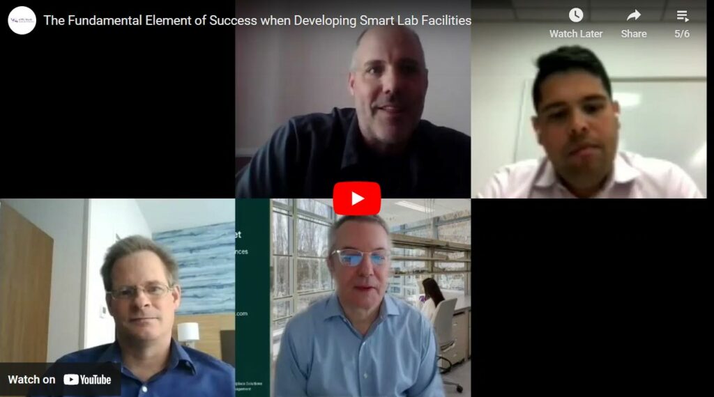 Complimentary Recording: Master Planning, Design & Strategy: The Fundamental Elements of Success when Developing Lab Facilities Panel Discussion