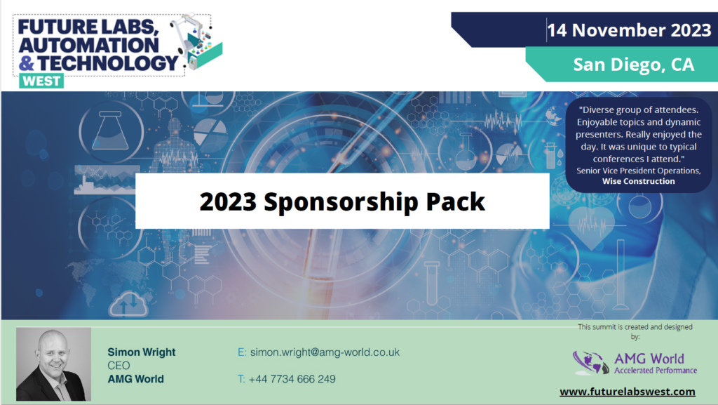 Future Labs Automation & Technology West 2023 Sponsorship Pack