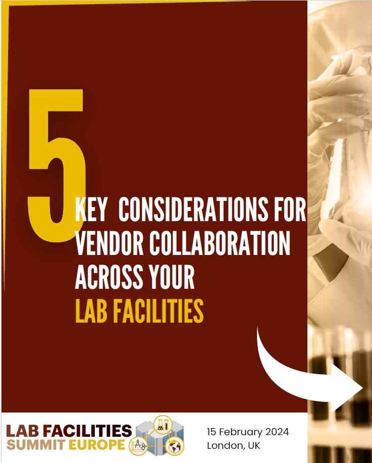5 Key Considerations for Vendor Collaboration Across Your Lab Facilities