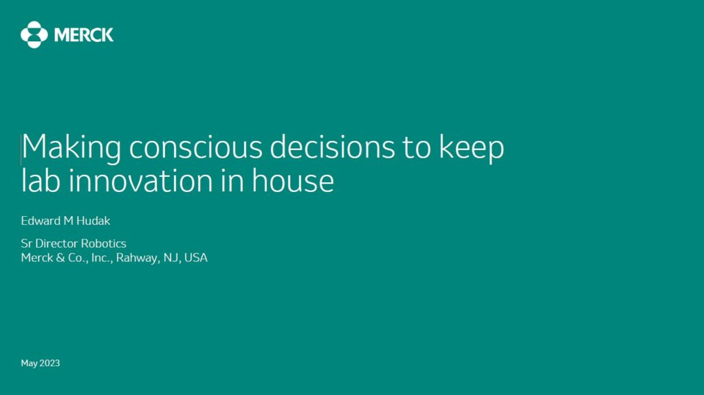 Making the Conscious Decision for Lab Innovation to Remain In-House