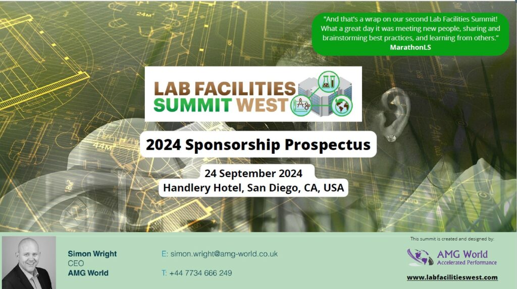 Lab Facilities Summit West 2024 Sponsorship Pack