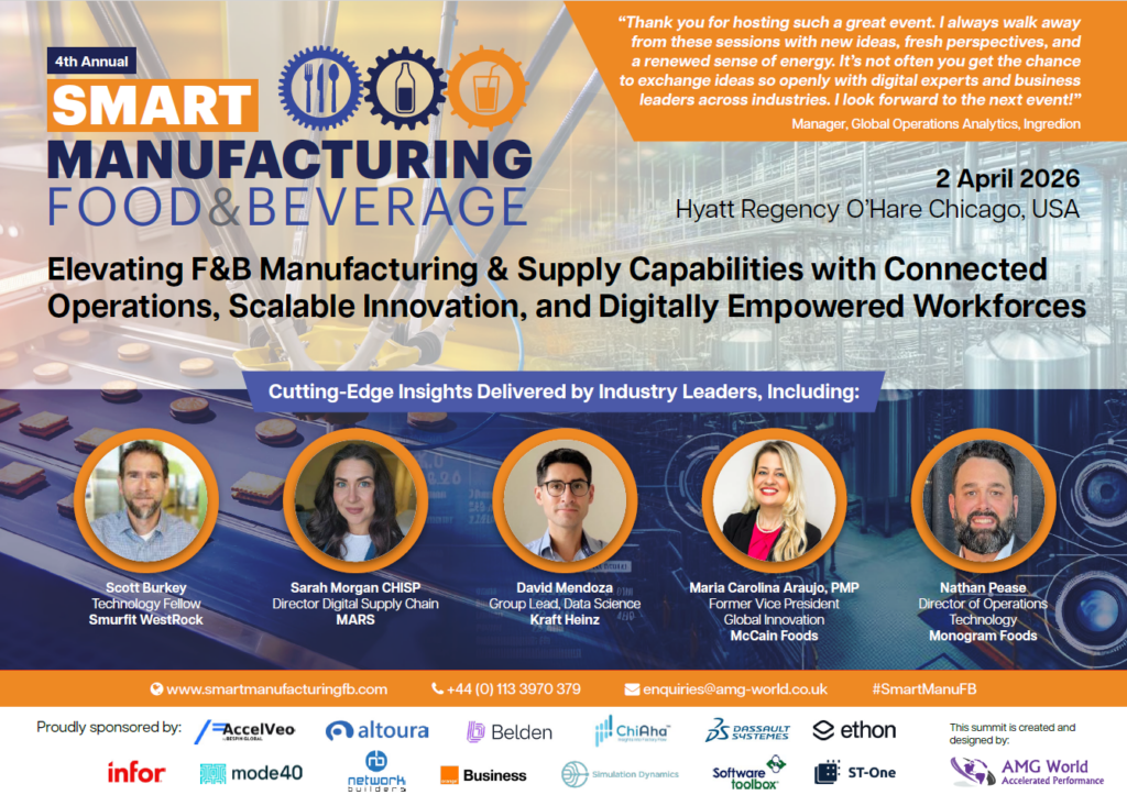 Agenda | Smart Manufacturing Food & Beverage