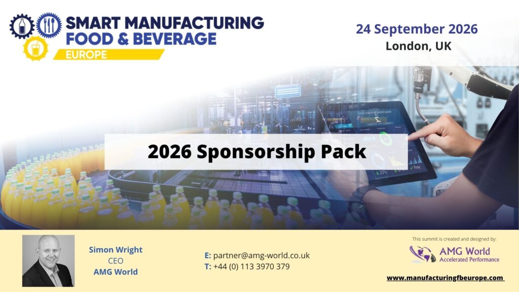Smart Manufacturing Food & Beverage Europe | 24 September 2026